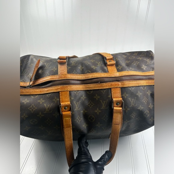 Louis Vuitton Monogram Brown Canvas Keepall Travel Duffle Bag - Picture 7 of 16